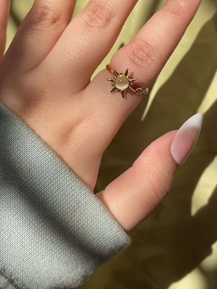 Sonnenangst Spinner Ring