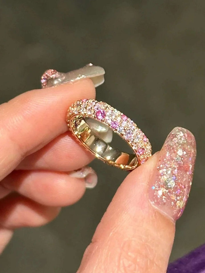 Valentina Gradient Rhinestone Bandring