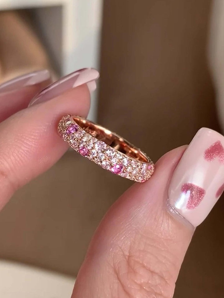 Valentina Gradient Rhinestone Bandring