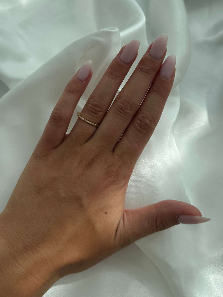 Yalina Slim Pavé Bandring