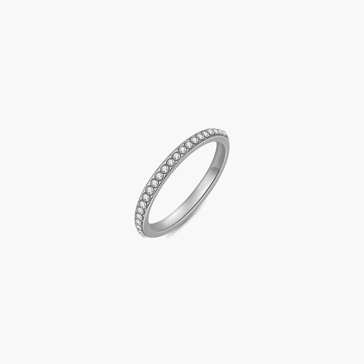 Yalina Slim Pavé Bandring