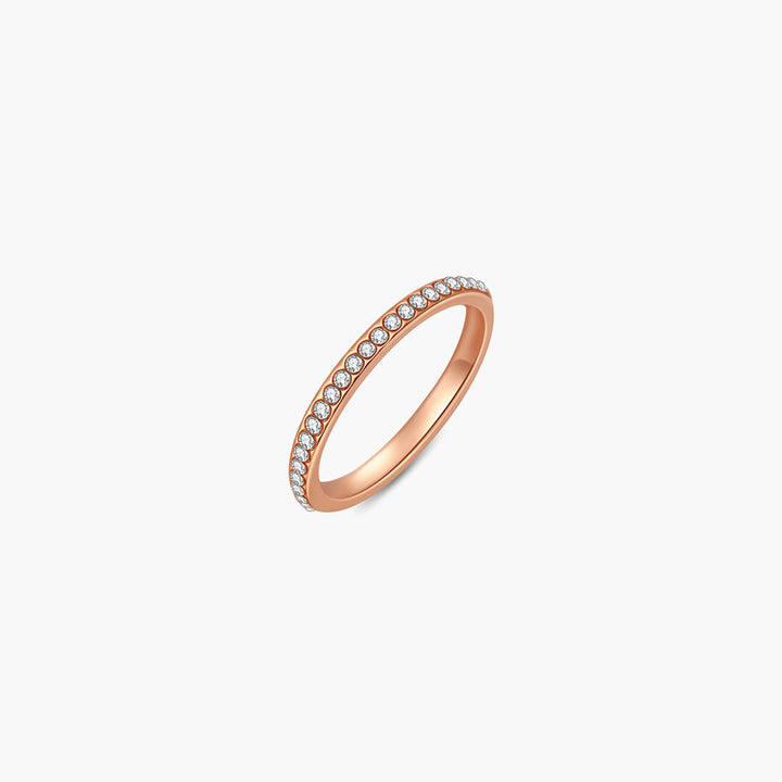 Yalina Slim Pavé Bandring